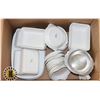 Image 1 : BOX OF ASSORTED DISHES