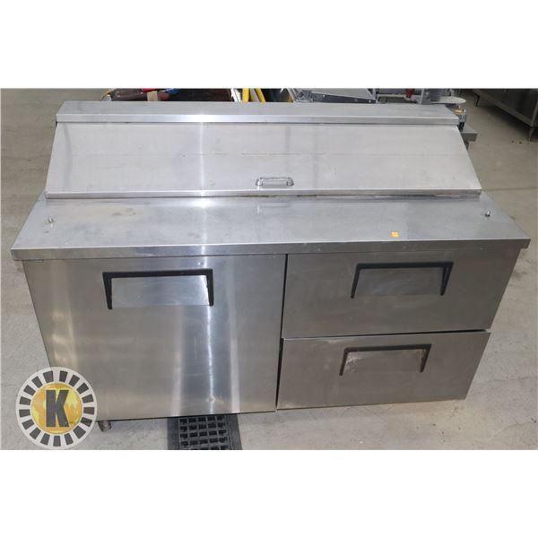 TRUE MODEL TSSU-60-16D-2 SANDWICH/ SALAD PREP TABL