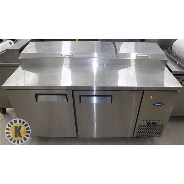 ATOSA PIZZA PREP TABLE REFRIGERATOR