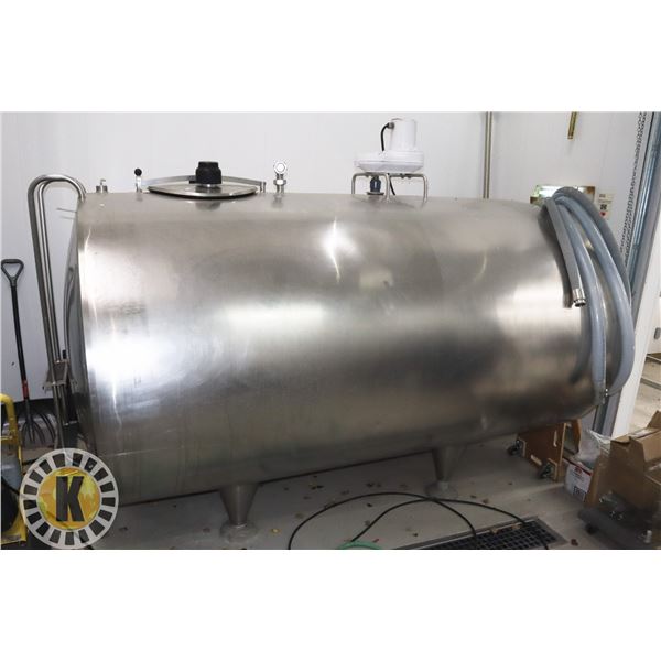 DE LAVAL BULK COOLER TANK MODEL E1250 R0