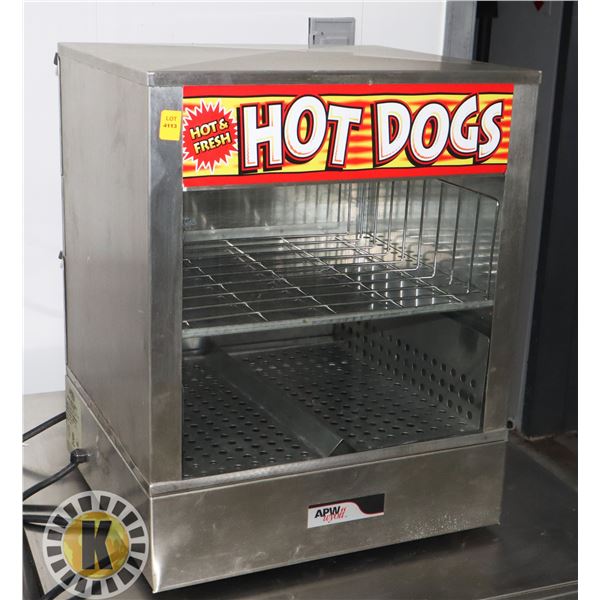 APW WYOTT HOT DOG COOKER/ HOLDER MODEL DS-1A