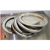 Image 1 : BUNDLE OF METAL SERVICE PLATES