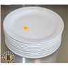 Image 1 : BUNDLE OF 10" ROUND DINNER PLATES