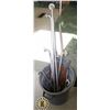 Image 1 : GARBAGE CAN FULL OF BATHROOM SAFETY RAILS AND