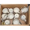Image 1 : BOX OF ONEIDA  MUGS WITH SAUCERS