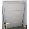 Image 1 : 4 DRAWER FILING CABINET