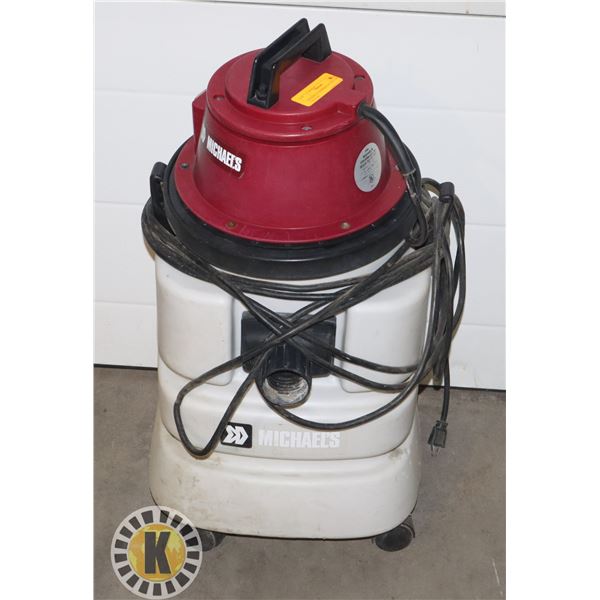 MICHAELS COMMERCIAL WET/DRY VACUUM