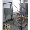 Image 2 : STAINLESS STEEL STAIRCASE/ PLATFORM ON CASTORS