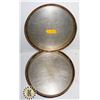 Image 1 : LOT OF 15 14" ALUMINUM PIZZA  PANS