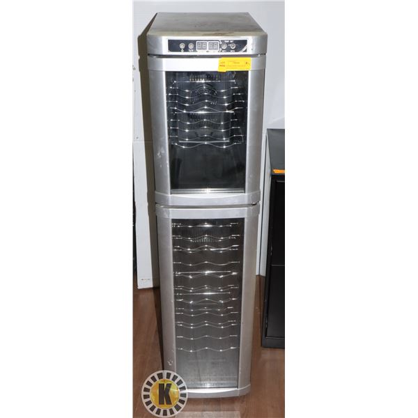 DUAL ZONE WINE COOLER 18 BOTTLE CAPACITY