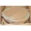 Image 1 : CASE OF NEW STEELITE PIZZA PLATES (12.5" DIAMETER)