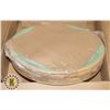 Image 1 : CASE OF NEW STEELITE PIZZA PLATES (12.5" DIAMETER)