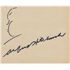 Image 1 : Alfred Hitchcock signed original hand drawn sketch