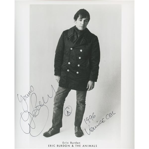 Eric Burdon signed photo