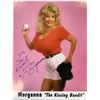 Image 1 : Morganna The Kissing Bandit signed photo