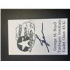 Image 1 : George M. Boyd, WWII Tuskegee Airman, signed promo card