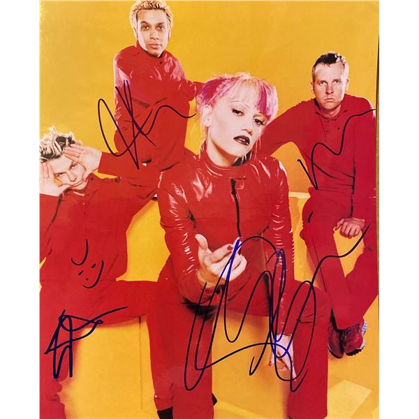 No Doubt signed photo