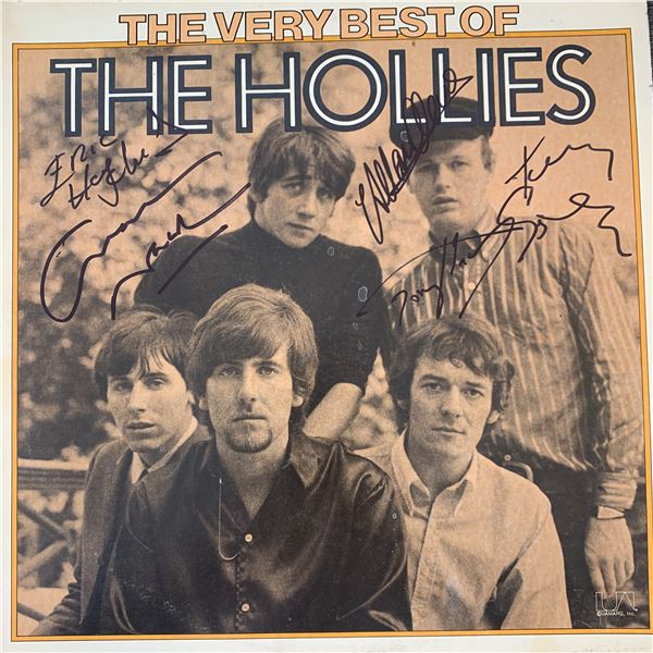 The Hollies signed album