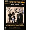 Image 1 : Van Halen signed sheet music