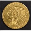 Image 1 : 1911 GOLD $2.5 INDIAN  CH BU