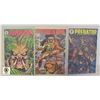 Image 1 : DARKHORSE PREDATOR #2-4 COMIC SET 1989