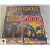 Image 1 : WARREN MAGAZINE THE ROOK #1-4 COMIC LOT