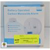 Image 1 : BATTERY OPERATED CO ALARM