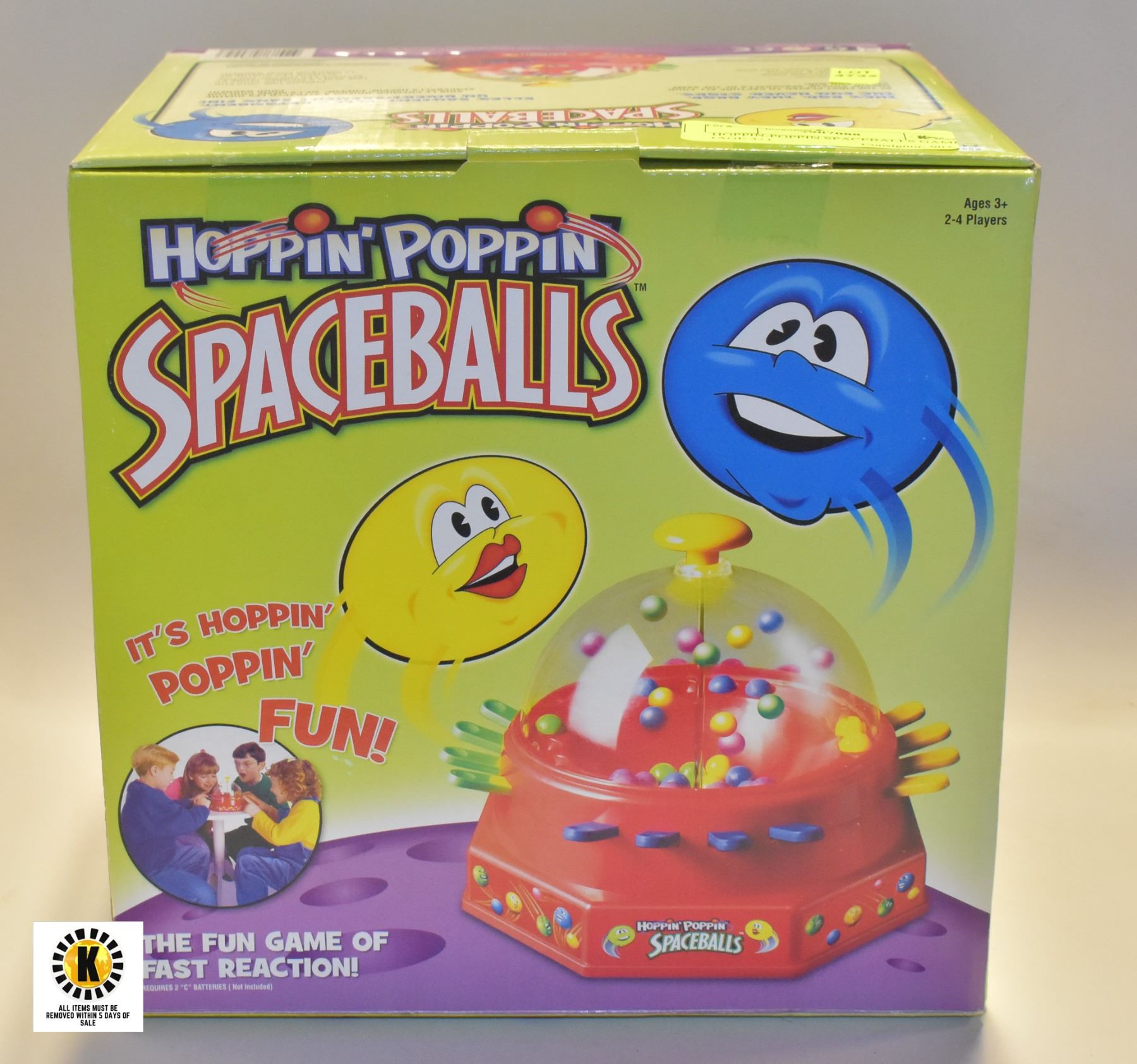 HOPPINPOPPIN SPACEBALLS GAME (AGE 3+)
