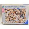 Image 1 : 1000PC RAVENS BURGER PUPPIE PUZZLE