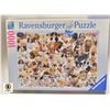 Image 1 : 1000PC RAVENS BURGER PUPPIE PUZZLE