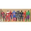 Image 1 : LOT OF 8 SUPERHERO FIGURES