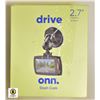 Image 1 : ONN DRIVE 2.7 IN HD DASH CAMERA SET