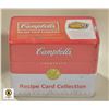 Image 1 : NEW SEALED CAMPBELL'S RECIPE CARD COLLECTION IN