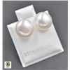 Image 1 : #58-NATURAL FRESH WATER EARRINGS 9-10MM