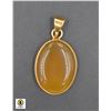 Image 1 : #121-NATURAL BROWN ONYX PENDANT