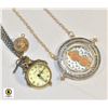 Image 1 : ESTATE GLASS BALL WATCH & GYRO SPHERE NECKLACE