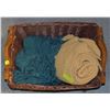 Image 1 : ESTATE RATTAN BASKET & DESIGNER SOFT THROWS