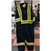 Image 1 : NEW NAVY BLUE HI-VIS COVERALLS SIZE XL