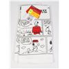 NEW 2PK PEANUTS THEME KITCHEN TOWEL SET