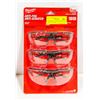 Image 1 : NEW 3-PACK OF MILWAUKEE CLEAR SAFETY GLASSES