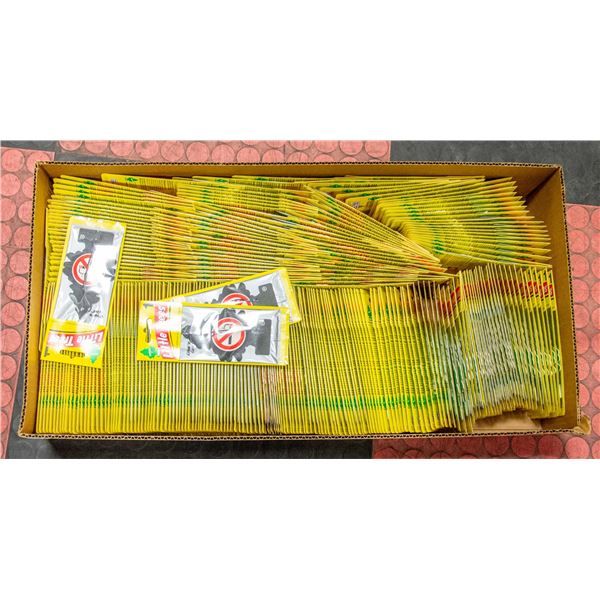BOX WITH HUNDREDS OF ASSORTED SCENT CAR FRESHNERS