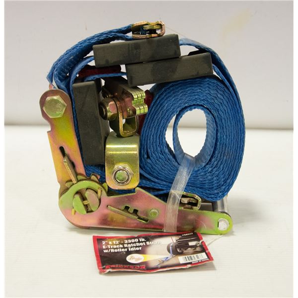 NEW ERICKSON 2" X 12' 3300LB RATCHET STRAP