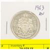 Image 1 : 1963 CANADIAN SILVER HALF DOLLAR