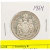 Image 1 : 1964 CANADIAN SILVER HALF DOLLAR