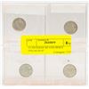 Image 1 : 4 CANADIAN SILVER DIMES 1943-44-45-47