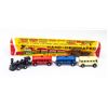 Image 1 : METAL HAND DECORATED OLD TIME TRAIN SET IN