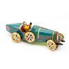 Image 1 : VINTAGE SCHILLING BUGATTI RACER TIN LITHO TOY