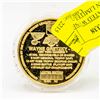 Image 2 : 24 KT GOLD PLATED WAYNE GRETZKY COIN LIMITED #2