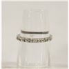 Image 1 : .925 STERLING SILVER DIAMOND RING SIZE 6-1/4