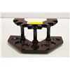 7 SLOT WALNUT PIPE STAND